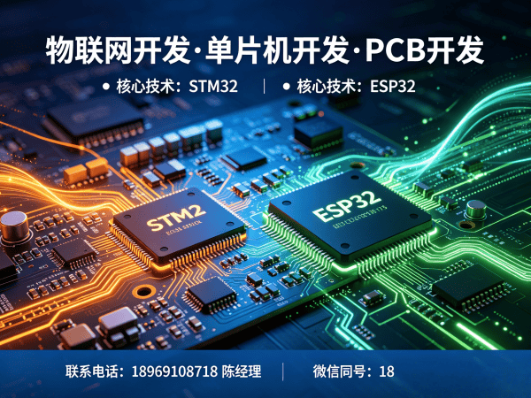 泉州物联网开发解决方案:STM32/ESP32嵌入式系统开发助力企业数字化转型